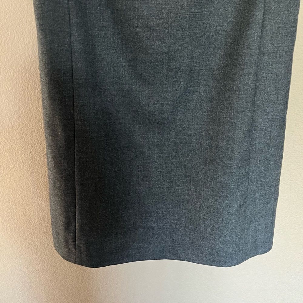 J. Crew Wool Blend Ruffle Neck Shift Dress - Picture 3 of 9